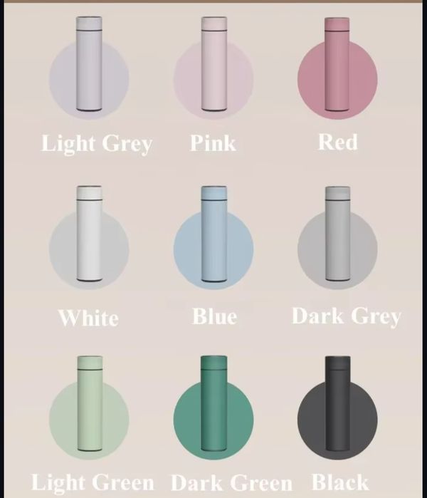 Kubek 500ML wyświetlacz temperatury kubek termosowy