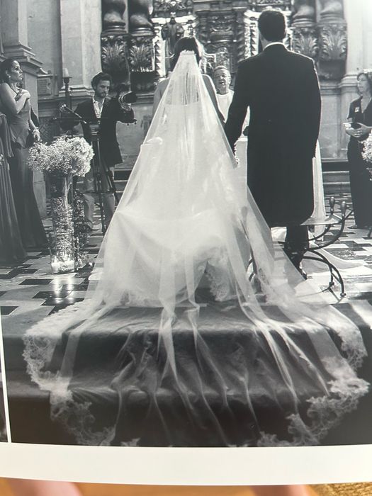 Vestido de noiva lindíssimo Rosa Clará