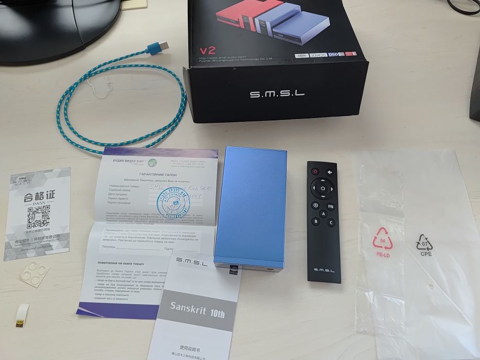 ЦАП (DAC) SMSL Sanskrit 10th MKII