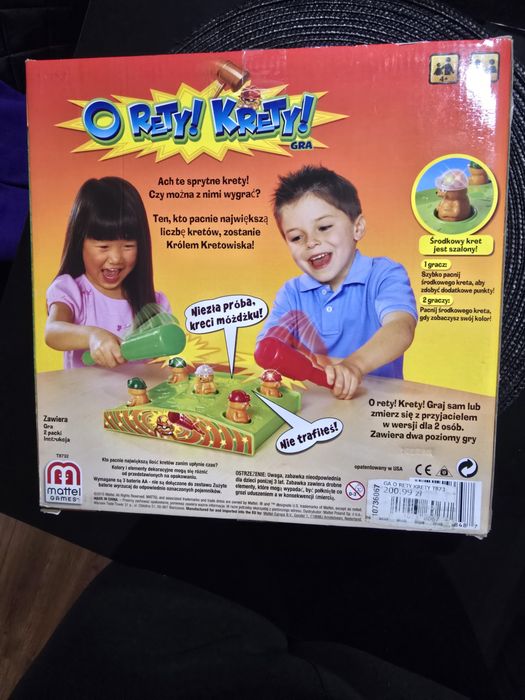 gra zręcznościowa O Rety Krety Mattel