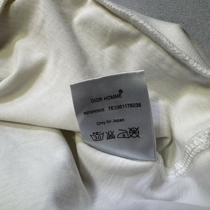 Худи слим фит Dior Homme белое