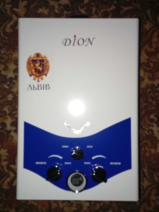 Нова газова колонка водонагрівач газовый водонагреватель газовая