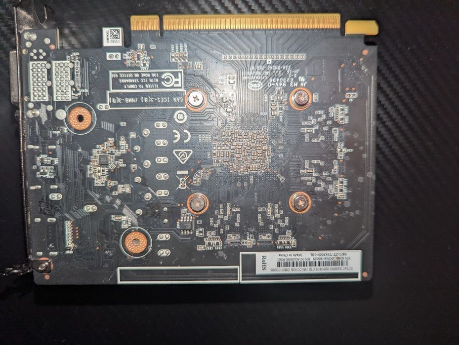 Відеокарта Zotac Gaming GeForce GTX 1650 OC 4GB GDDR5 ZT-T16500F-10L