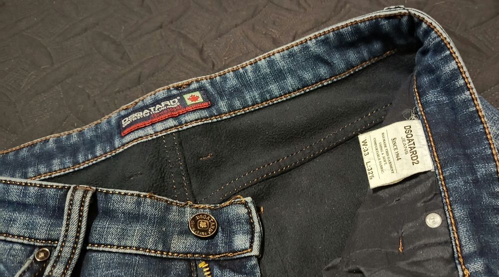 Чоловічі утеплені джинси б/в