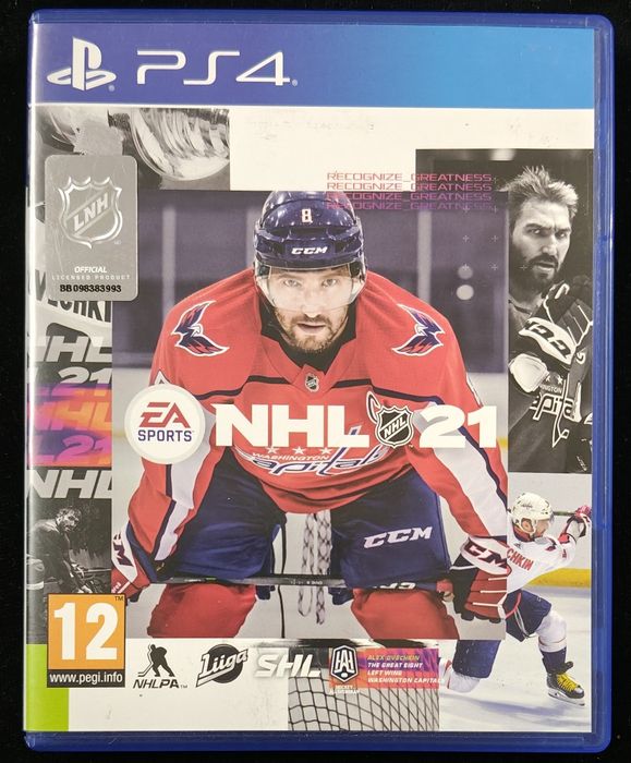 EA NHL 21 Hokej na PS4 i PS5 Komplet w BDB stanie po angielsku