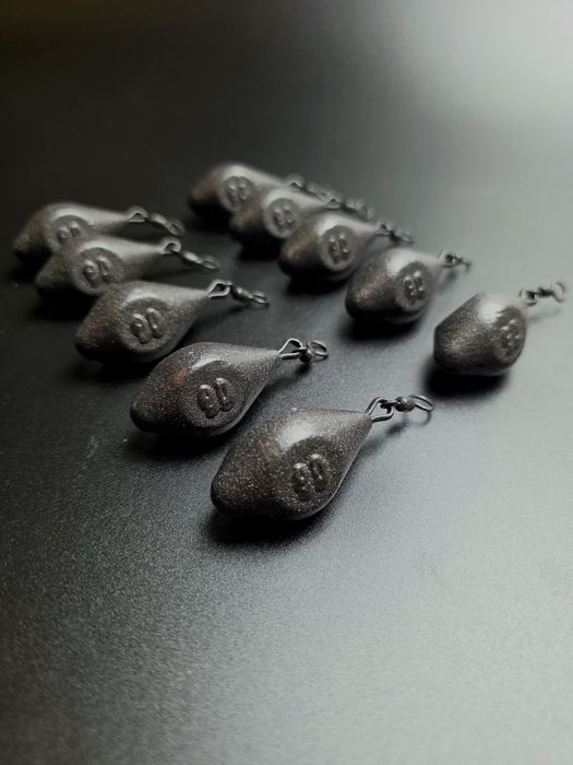 10 x Ciężarek karpiowy Tribomb 90g OKAZJA! Ołowiany