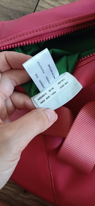 Lacoste red cherry torba