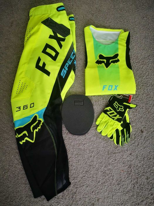 Strój FOX MX 360 Dier (Fluorescent Yellow)(cross,quad,enduto,mtb)