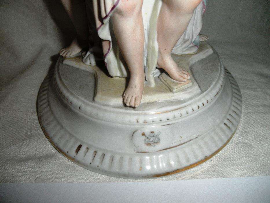 Fruteiro Francês Porcelana Vidro