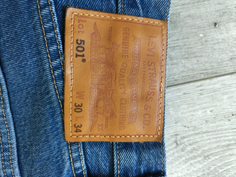 Oryginalne Levi Strauss 501