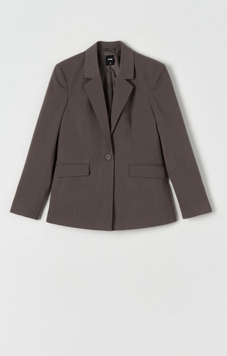 Жіночий піджак шоколадний