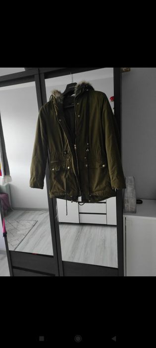 Zielona Kurtka zimowa