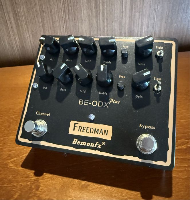 Pedal Overdrive Demon FX BE‑ODX Plus – Duplo Canal, Som Poderoso