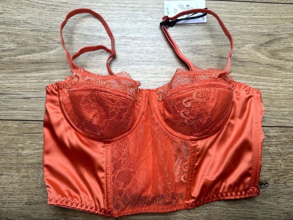 Primark pomarańczowy polgorset 75 B