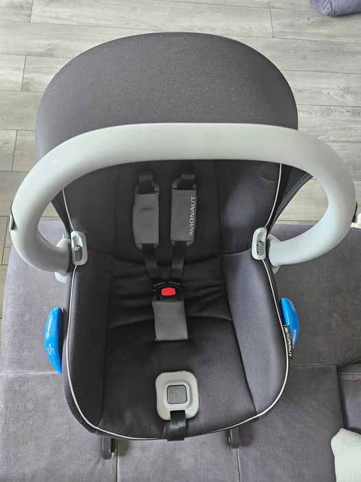 Avionaut Fotelik 0-13kg Kite+ K04 + Baza Dock Isofix Grafit