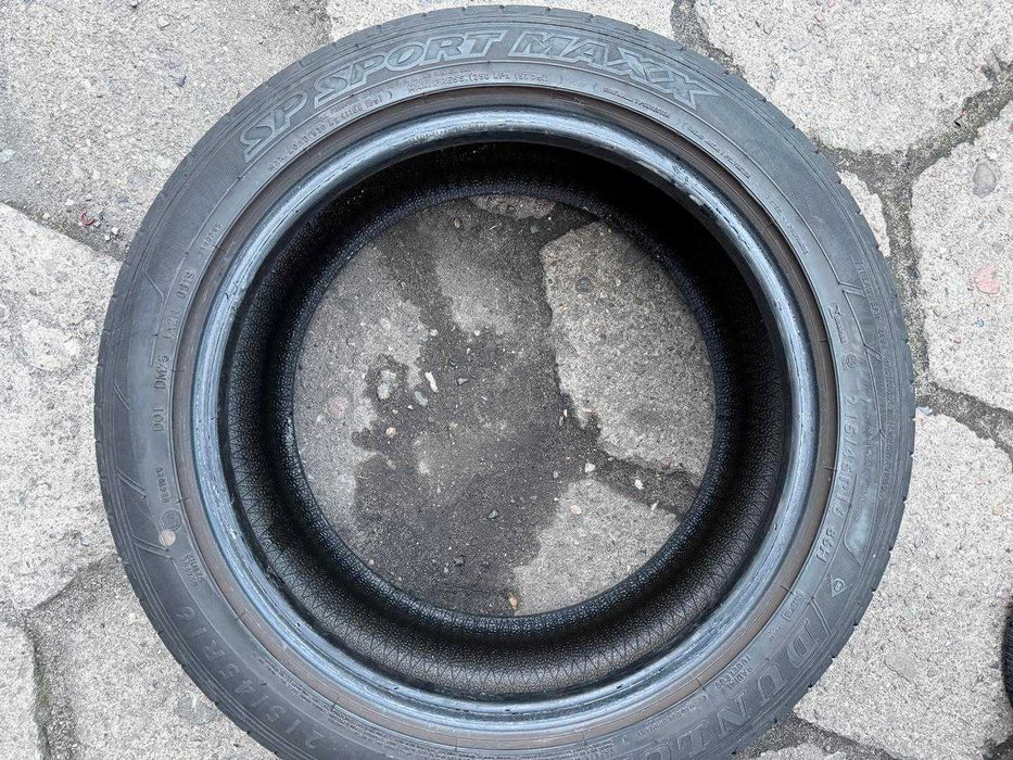 215/45R16 Dunlop SP Sport Maxx komplet opon lato 7,8mm nr6402