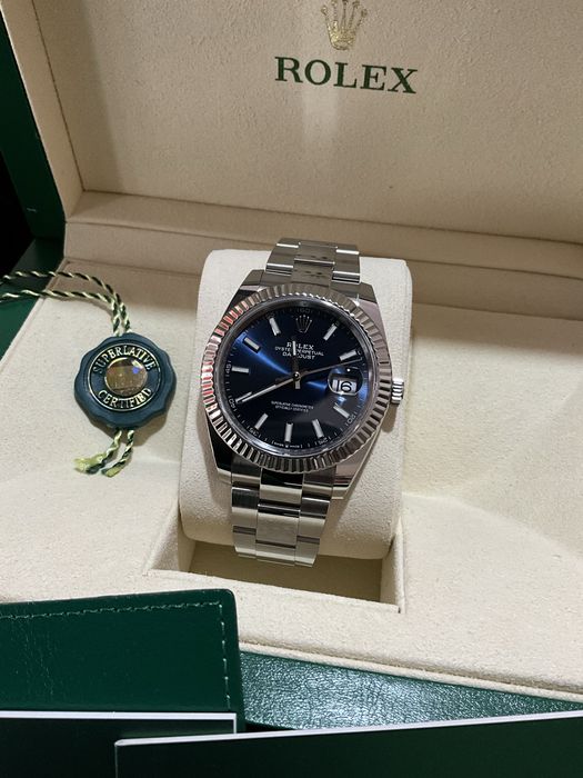 Rolex Datejust Azul