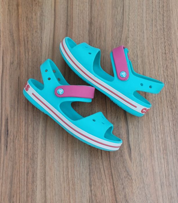 Crocs дитячі крокси сабо літні босоніжки босоножки на дівчинку J2/33-34р