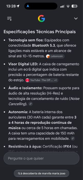Conjunto de 7 headphones