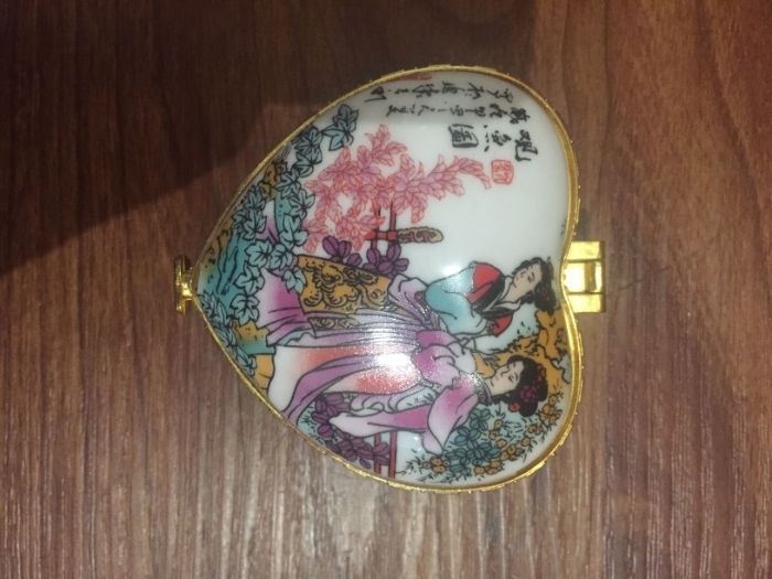 Caixas em porcelana chinesas