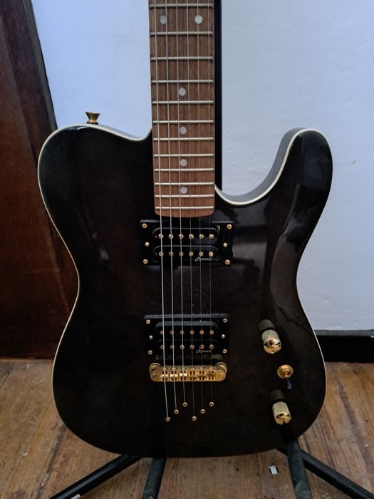 Guitarra eletrica Harley Benton TE-40 TBK Deluxe Series