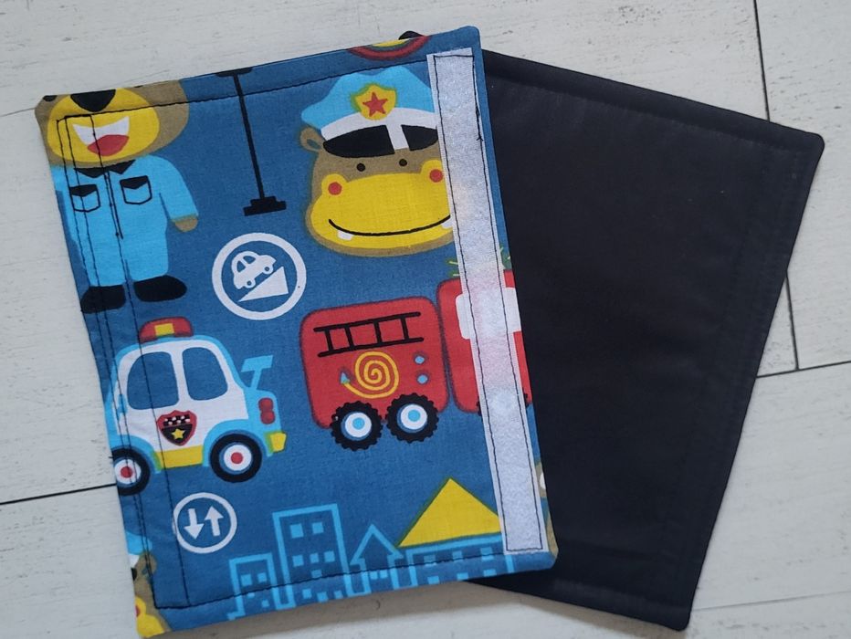 Ochraniacze na pasy. Komplet bawełniany.