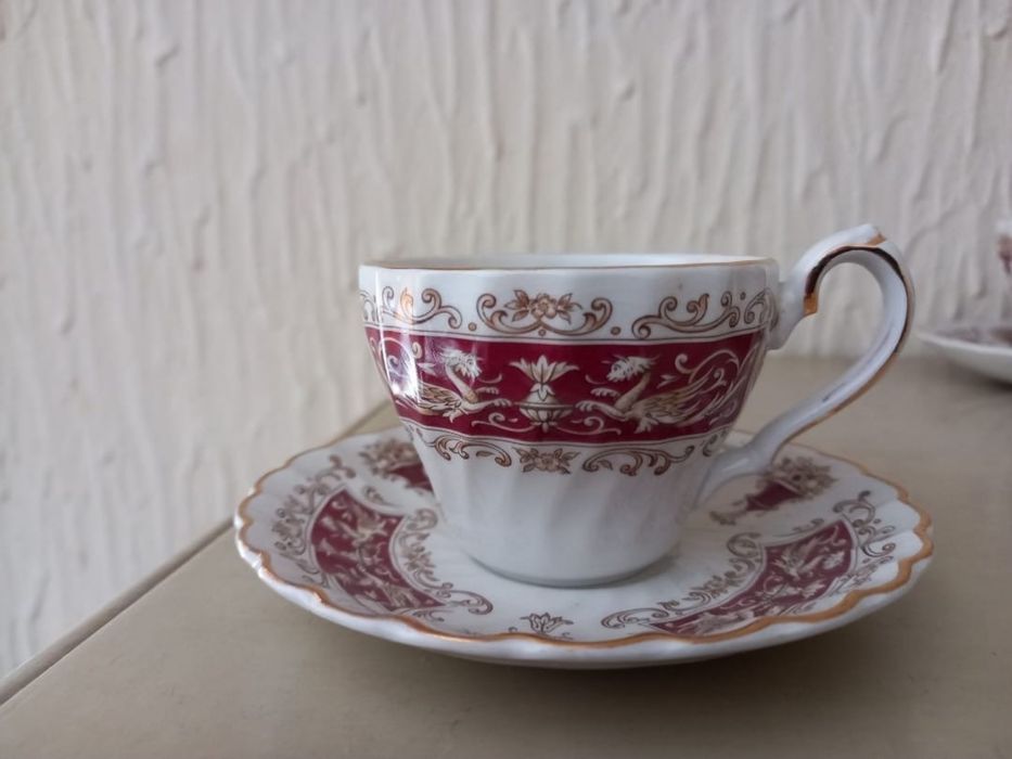 Cristaleira Antiga com Serviço Inglês Ironstone Ware by MYOTT