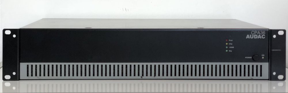 Profesjonalny wzmacniacz AUDAC CPA 36 100 V 360 W RMS A/B czarny
