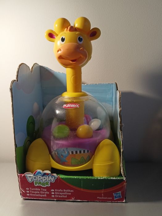 Zabawka dla dzieci ŻYRAFA BĄCZEK