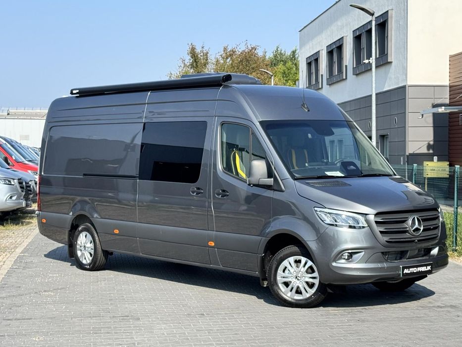 Mercedes-Benz Sprinter  Sprinter Kamper 5-osobowy + garaż 319 (190 KM) długi L3H2 SELECT