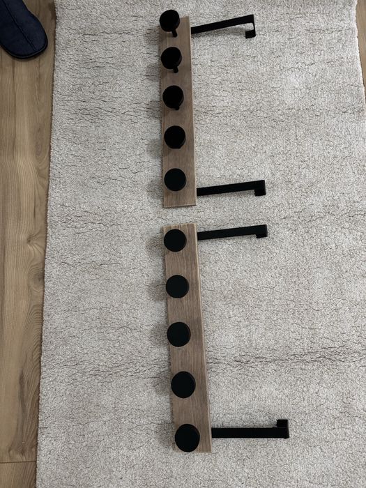 Cabides para colocar na porta