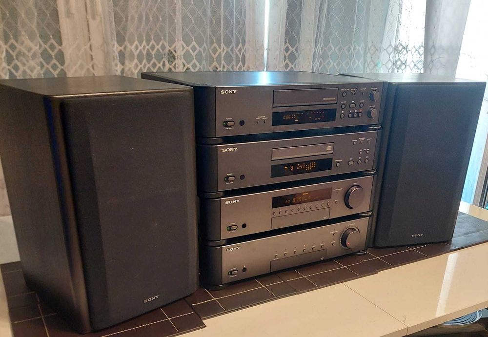 Segmenty Onkyo, Kenwood, JVC i wieża sony