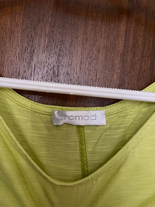 Camisola básica verde clarinho da Promod