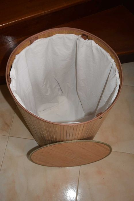Cesto Roupa Bambu