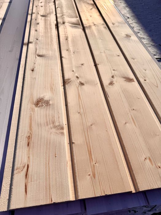 Szalówka 19x146 świerk skandynawski softline Deska elewacyjna Podbitka