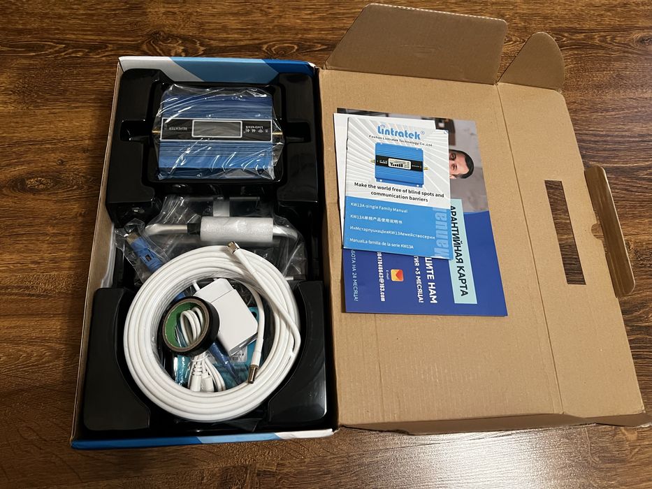 Репитер підсилювач мобільного GSM звязку (900Mhz) Lintratek KW13A (4G підсилювач)