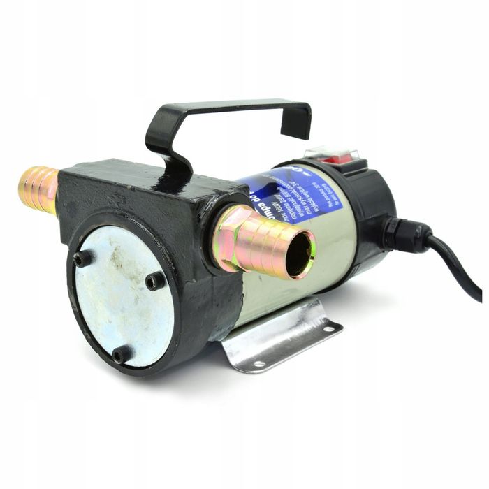 Pompa 230V Spuszczania Ropy+ Wąż 5M + Pistolet Lcd