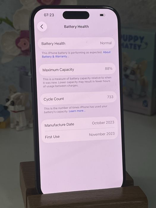 iPhone 15 Pro 128 GB Black Titanium