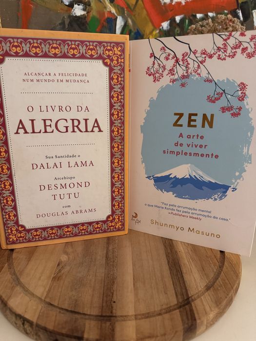 Livros sobre a arte de viver com alegria