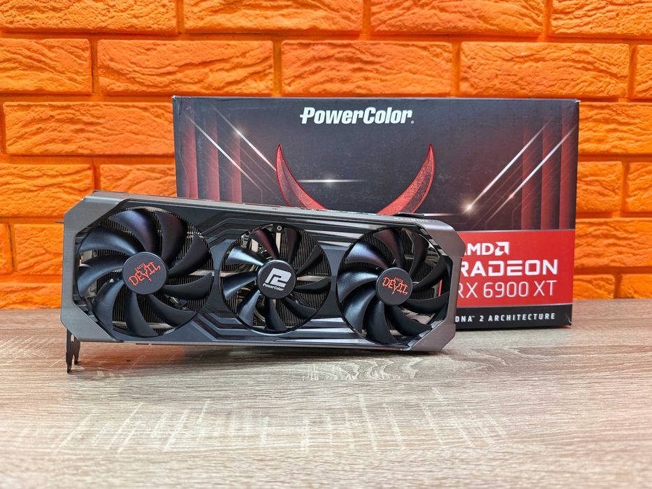 Відеокарта Radeon RX 6900 XT 16Gb GDDR6/ 256bit PowerColor Red Devil/ Гарантія 1 міс