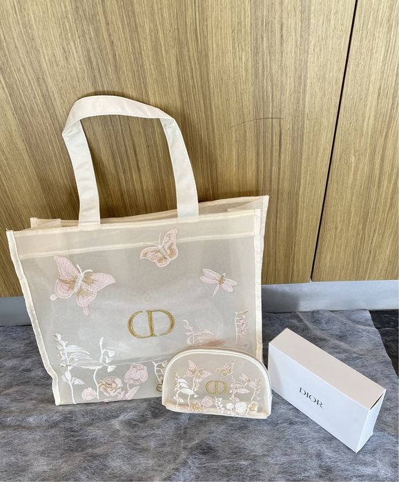 Shopper z kosmetycką Dior.nowy z metką