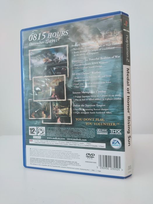 Medal Of Honor Rising Sun - Gra PS2