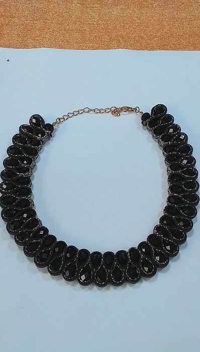 Naszyjnik obroża czarny