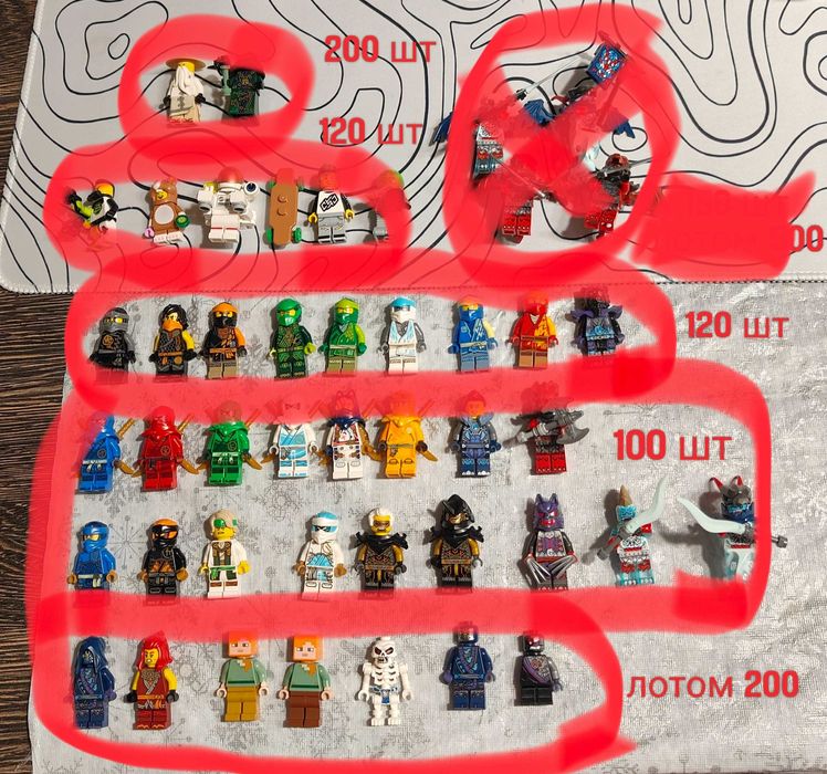 Мініфігурки Lego