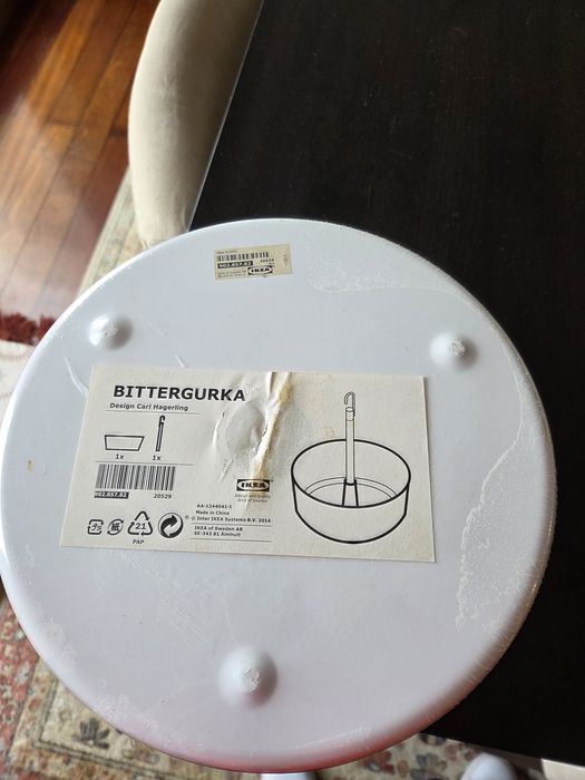 Floreira suspensa Ikea