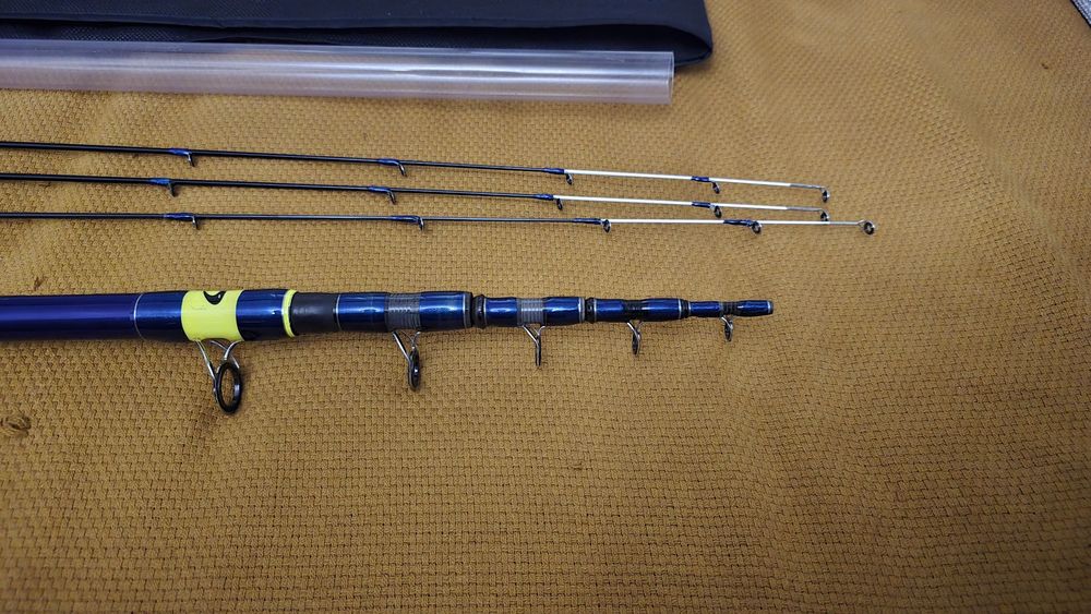 Conjunto de carreto e cana para pesca de  barco(Shimano+Barros)