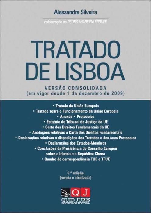 Tratado de Lisboa – 6.ª Edição | Alessandra Silveira