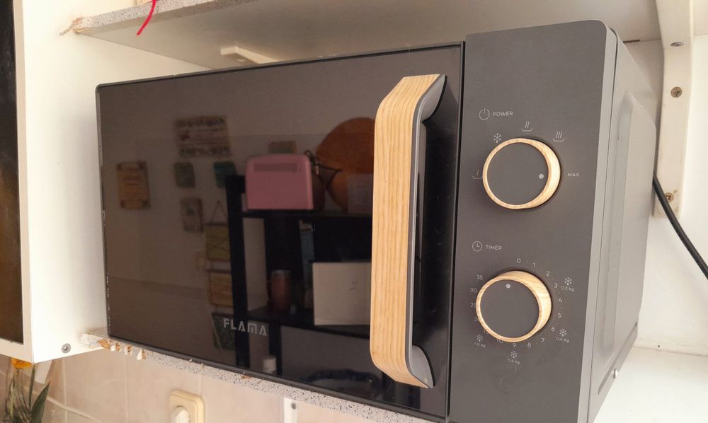 Microondas flama