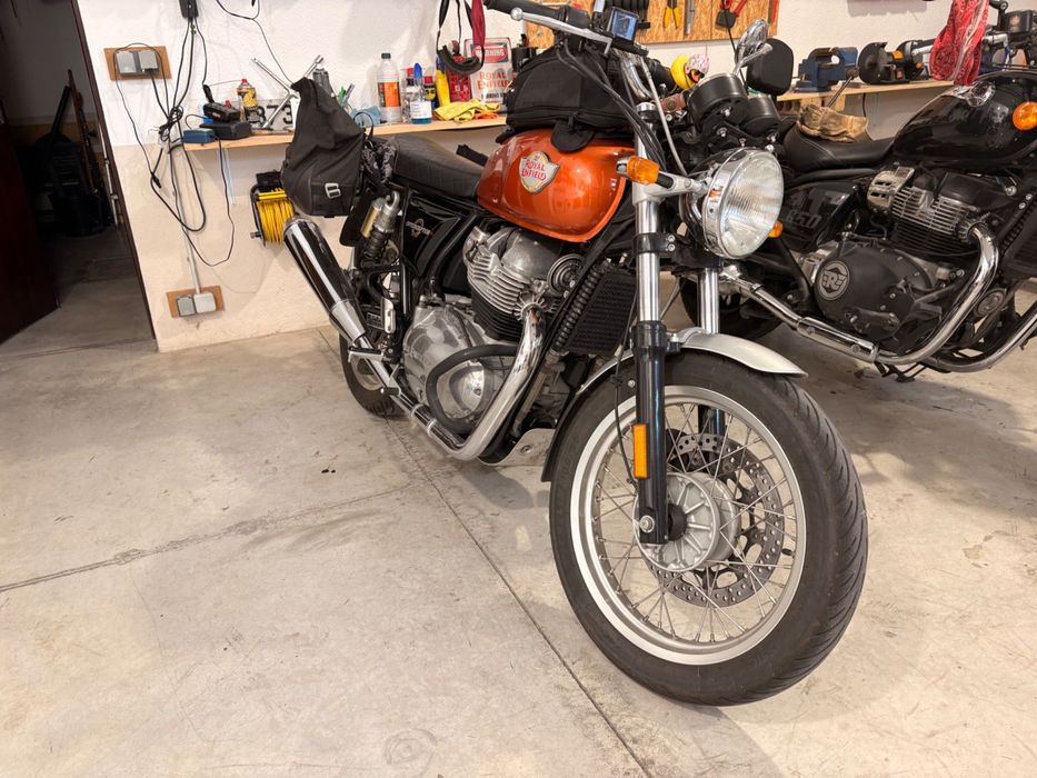 Royal Enfield Interceptor 650 Orange Crush