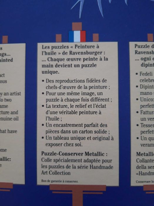 Puzzle Vincent Van Gogh "os girassóis"